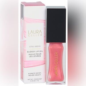 Laura Geller Fine Shine Glossy Lip Oil - Mauve Along
0.25 oz 
NWT